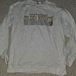 ADULT MEDIUM  GOLDEN KNIGHTS SWEATSHIRT 