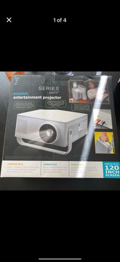 New The Black Series Portabley Entertainment Projector