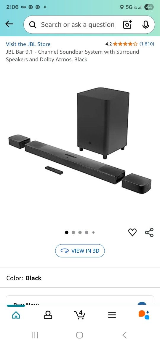 JBL 9.1 SOUND BAR 