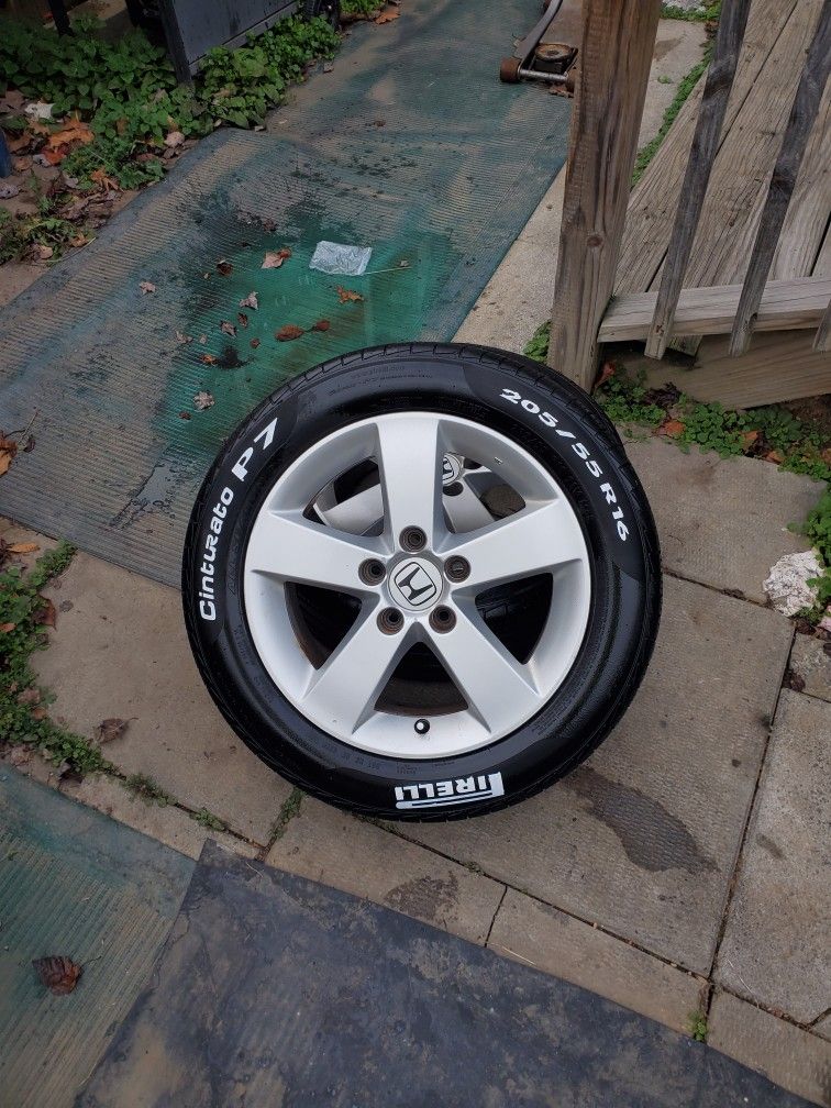 Wheels Tiree Good  Bolt Patter 5x114.3 Honda Civic 