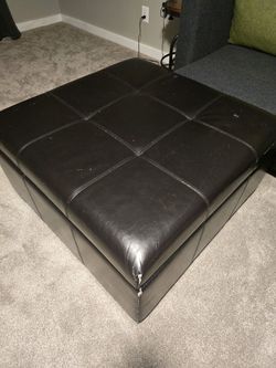 Large Ottoman With Storage