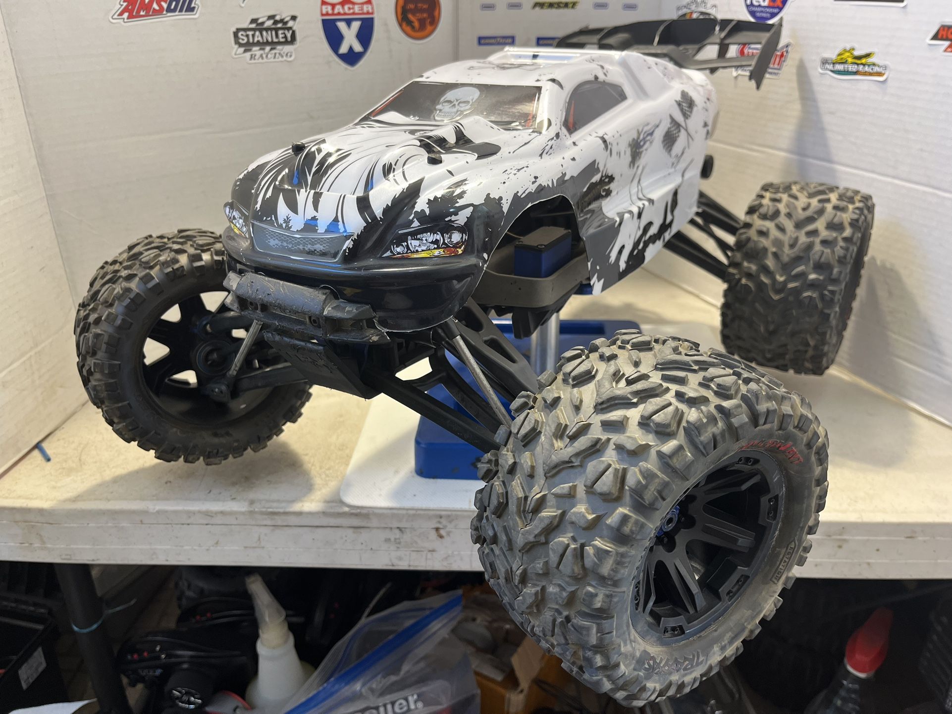 Rc E Revo 6s Rtr Upgraded Traxxas not arrma axial tekno hpi