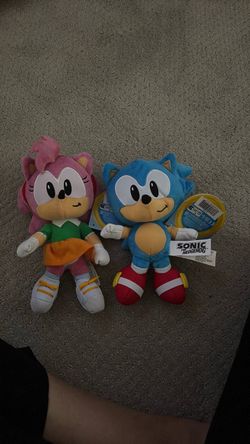 Sonic the Hedgehog Plush Set of 2