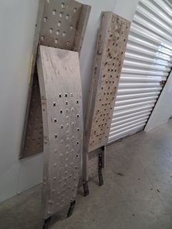 Rampas para motos de 4 llantas de aluminio