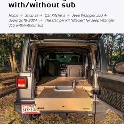 Jeep Wrangler Storage/Camping System