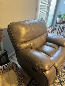 Sofa and recliner