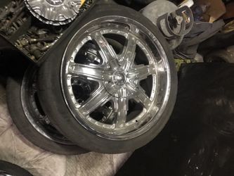 20" 5 lug universal wheels