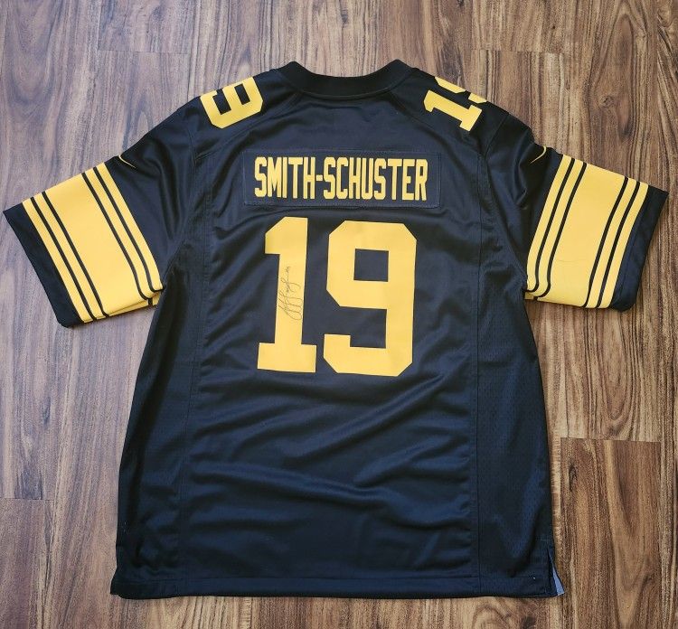 JUJU SMITH SCHUSTER SIGNED PITTSBURGH STEELERS #19 NIKE LIMITED JERSEY