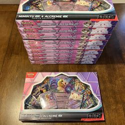 Pokémon TCG: Mimikyu ex & Alcremie ex Premium Collection Box - IN HAND