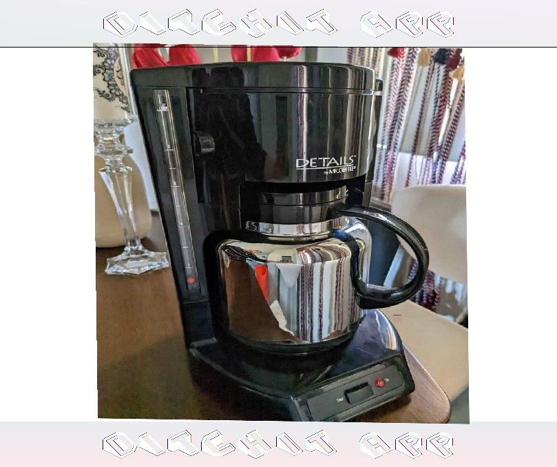 New Coffee Machine - Hot, Delicious Coffee with One Simple Press former fire