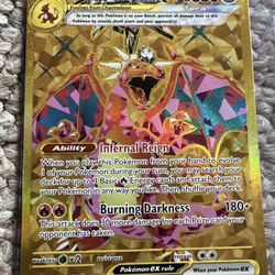 Charizard Obsidian Flames Gold Ultra Rare