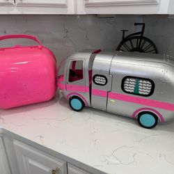 LOL dolls, truck and carry handbags alls for $45