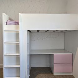 Twin Bed With Desk Underneath 