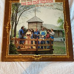 Sing Along The Old Time Religion With The Bob-O-Links SIGNED LP Branson MO 