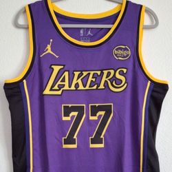 Lakers Luka Purple Xxxl Jersey Reeves And LeBron Other Sizes 