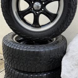 Silverado Wheels / Tires !!! 20 Inch On Falken All Terrain !!!!