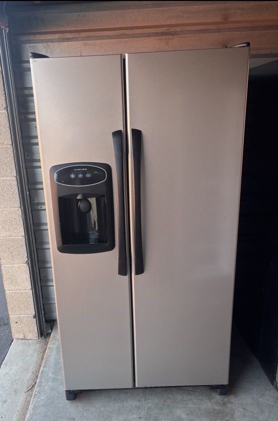 Admiral Stainless Steel Refrigerator And Freezer