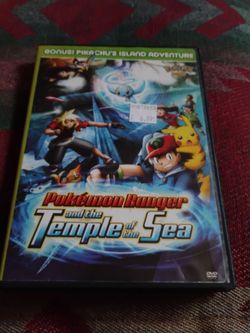 Pokémon Ranger and the Temple of the Sea DVD