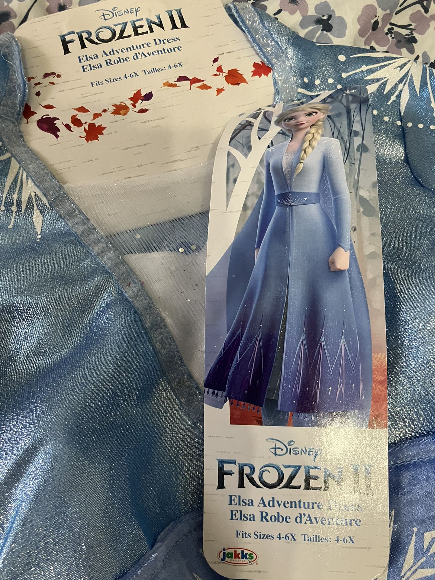 Frozen 2 Elsa Adventure Dress Costume - Style 2