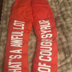 Awful Lot Of Cough Syrup Puffer Pants 