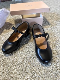 Bloch Dance Girl’s Merry Jane Tap Shoes – New   Size 11