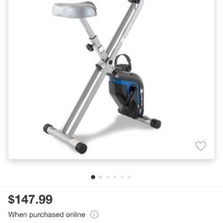Xterra Folding Exercise Bike