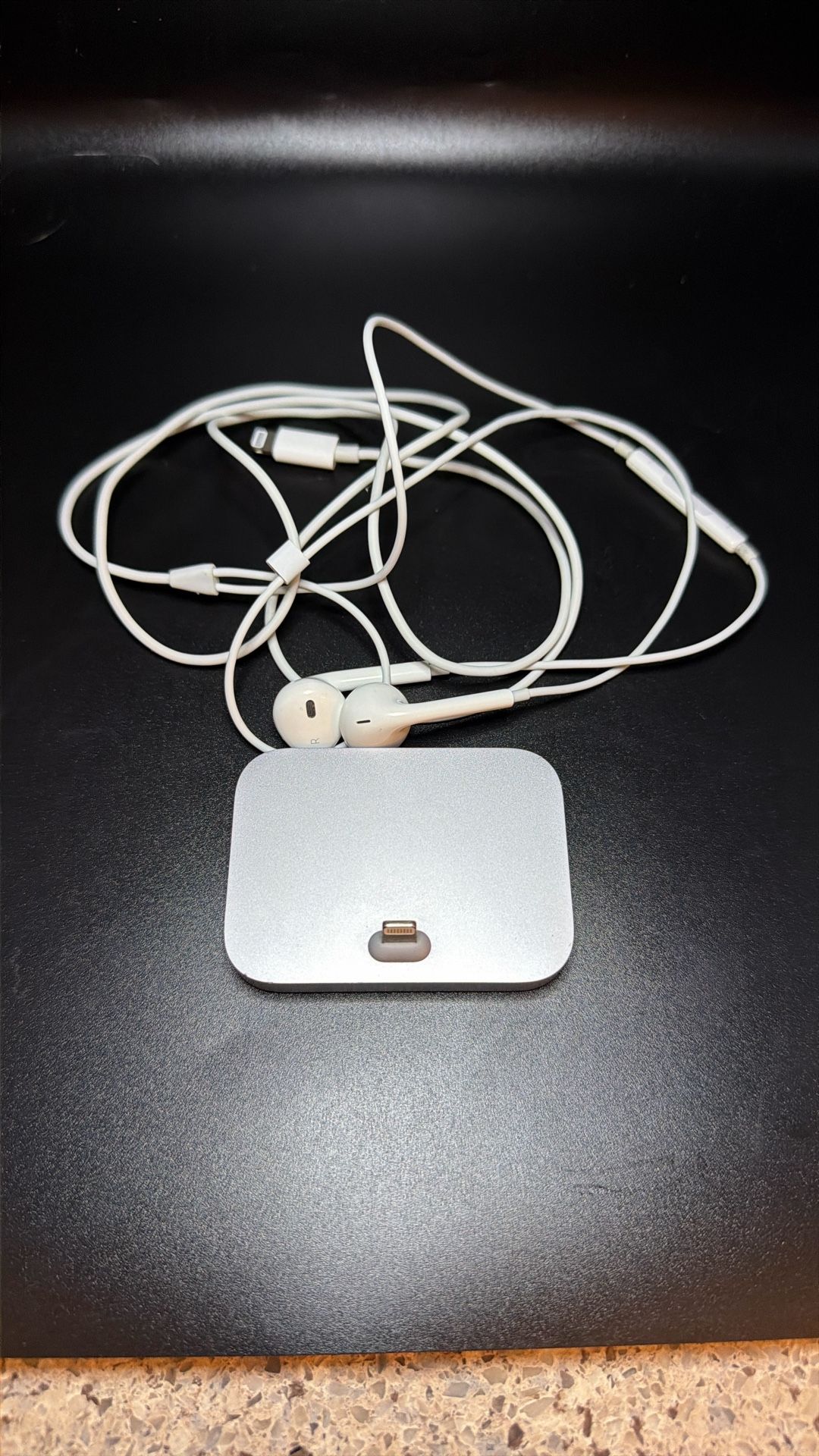 Apple A1717 Lightning Dock for iPhone - Silver