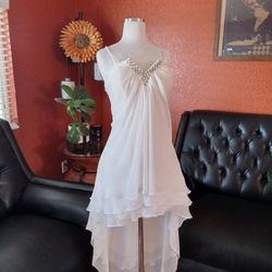 White Dress Size 14
