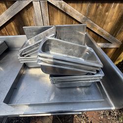 1/3 Size 4" Deep 24 Stainless Steel Hotel Pan