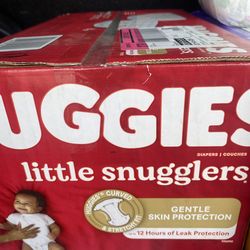 Huggies little snugglers size 2