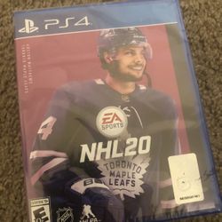 PS4 Sealed System Game NHL 20 Brand New