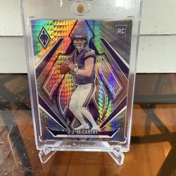 2024 Panini Phoenix - Rookies J.J. McCarthy #185 Hyper (RC)