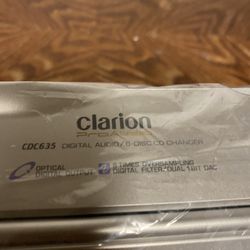 Clarion Pro Audio/6 Disc Cd Changer/Old School
