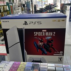 PlayStation 5 Slim 1TB Spiderman 2 Bundle! Finance For $50 Down Payment!!