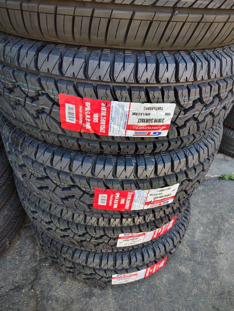 31X10.50R 15un Set