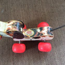 Vintage Snoopy Pull  Toy Great Condition 