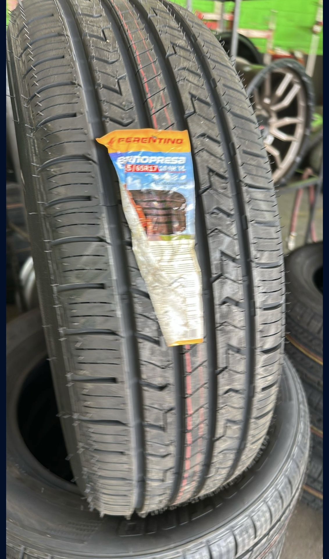 New Set Of Tires FERENTINO 215 55 17