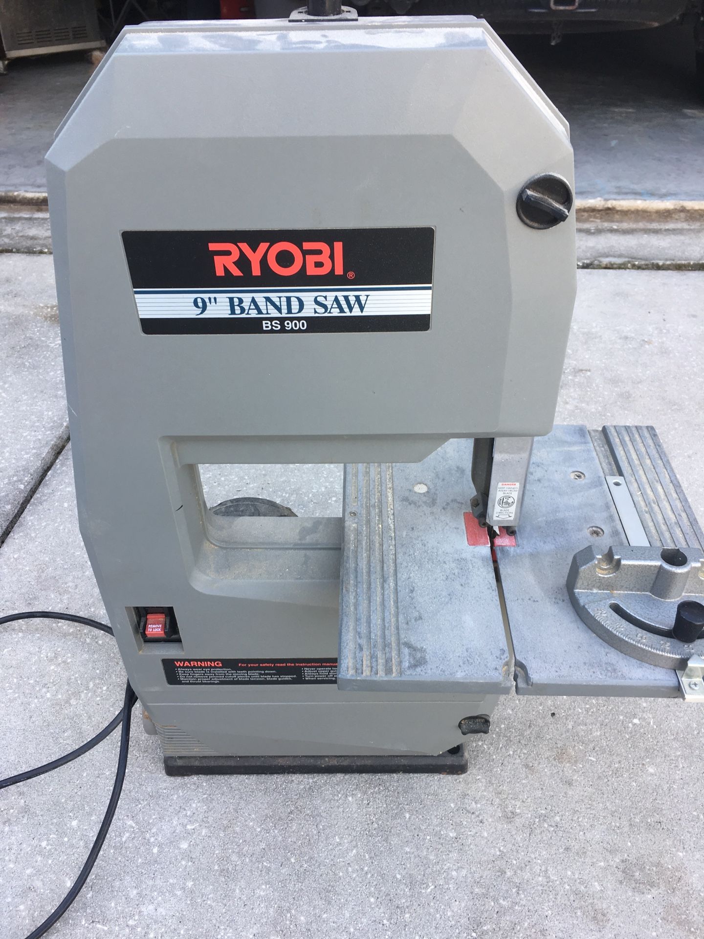 Ryobi Band Saw BS900 $70