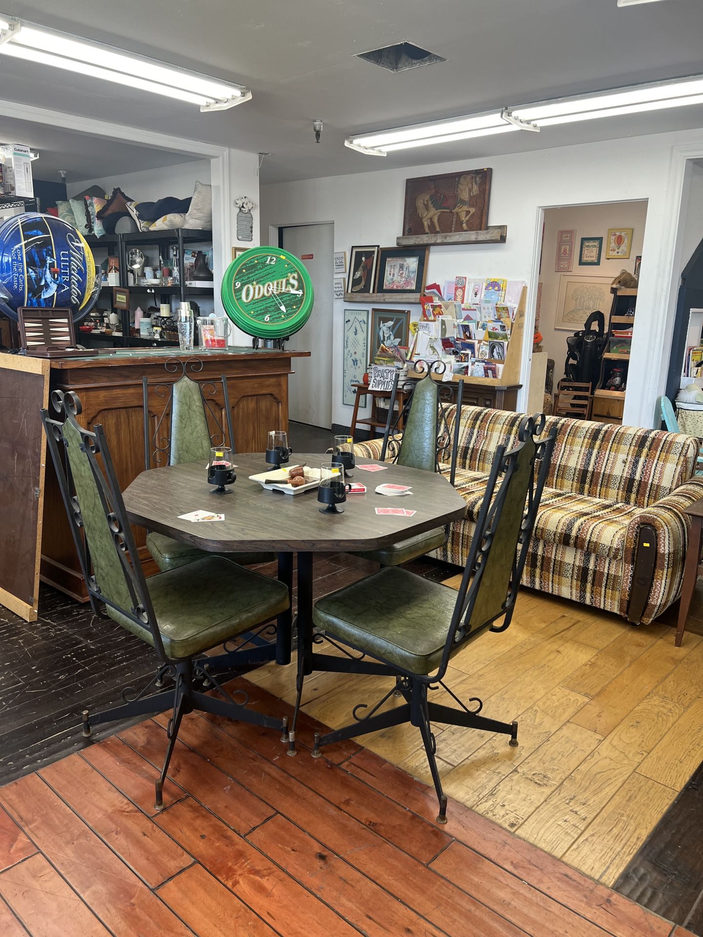 Vintage MCM table and chairs