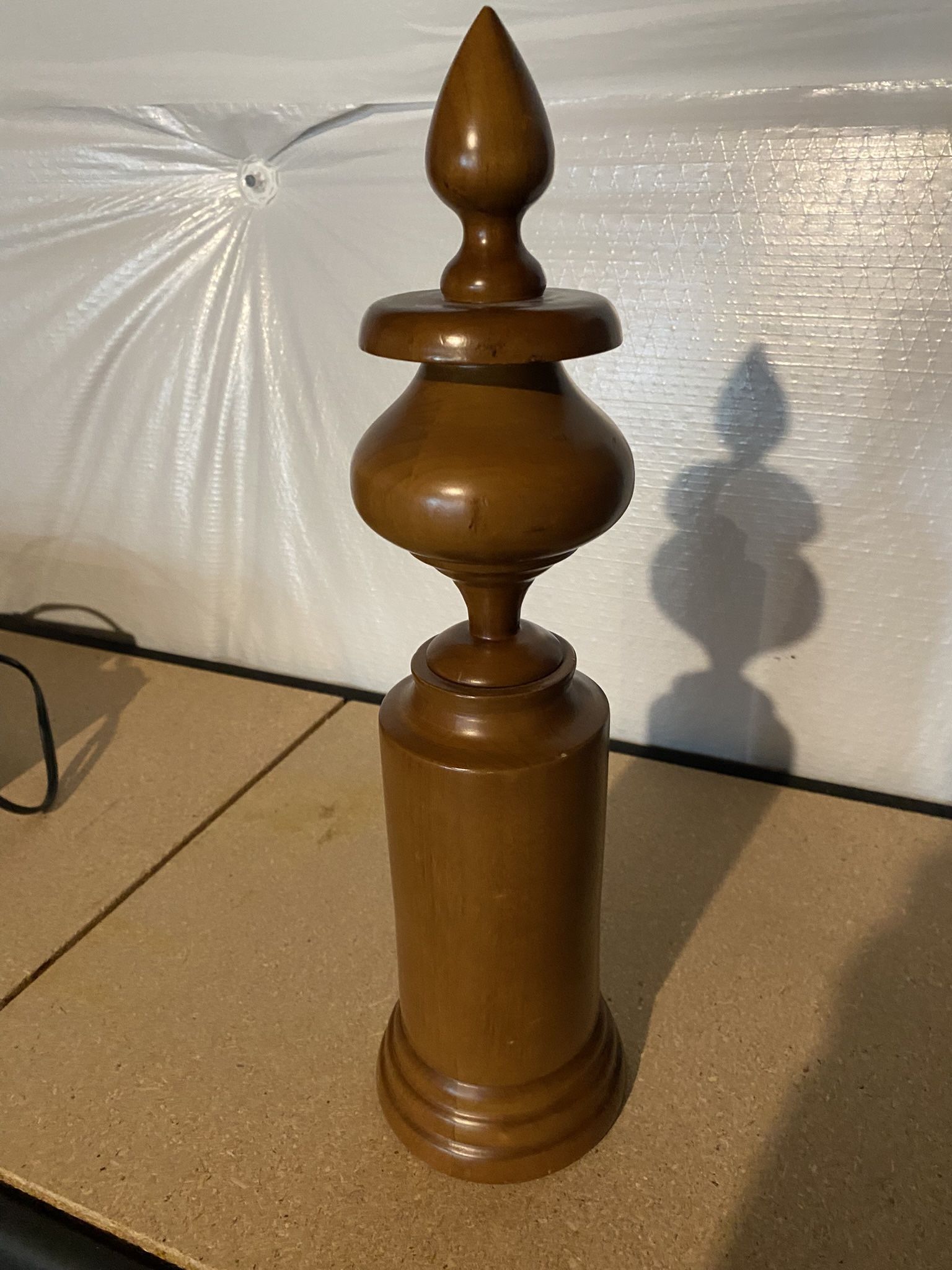 Wooden Turned Wood Pillar Post Ornate Architecture