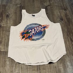 Vintage 90s Florida Gators Muscle Tank - Signal Sports - Size XL - Made in USA