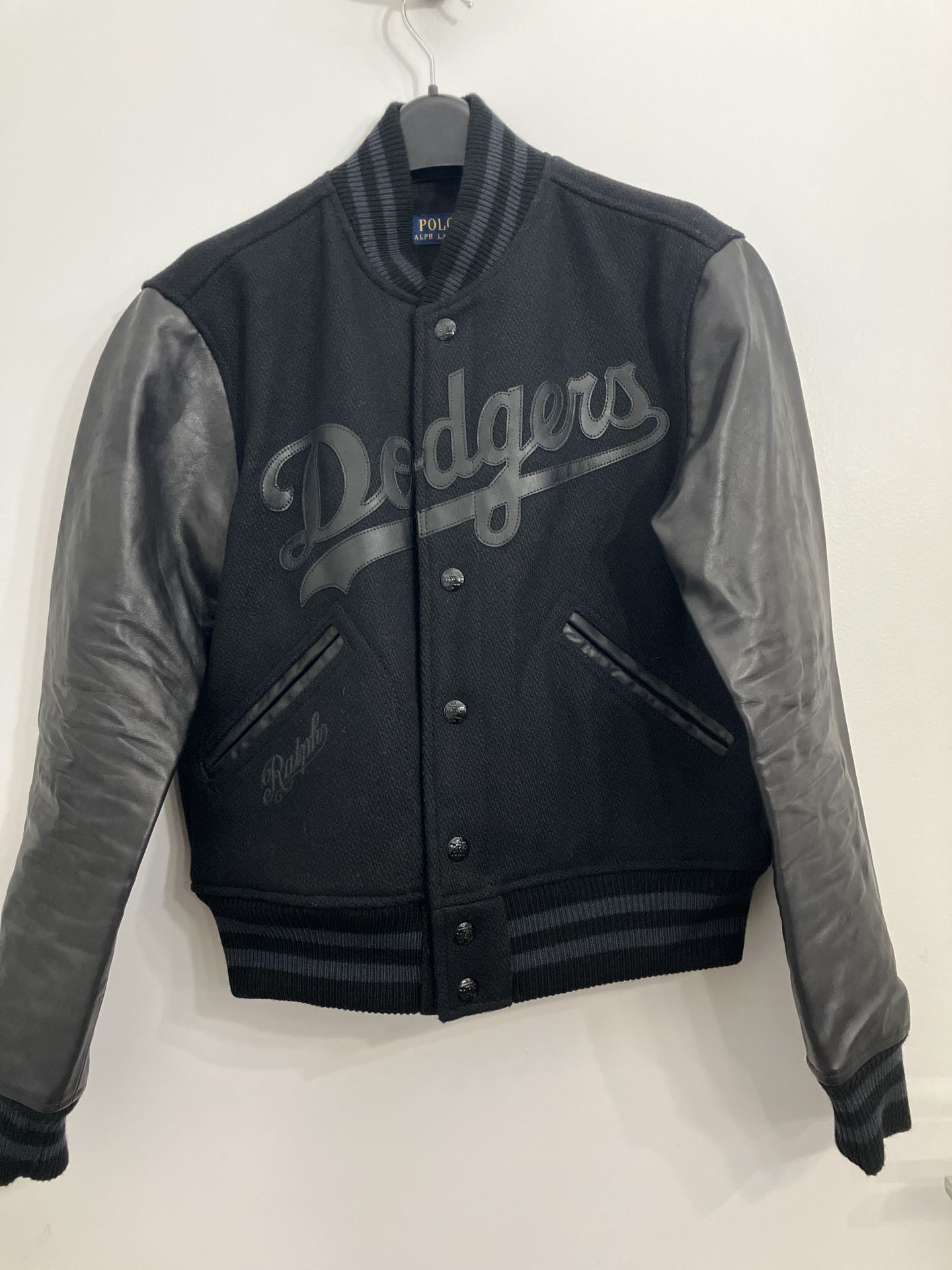 Ralph Lauren Dodger jacket leather /wool