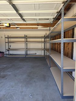 Boltless Racking 72 in W x 24 in D Storage Racks Similar to Uline 4 Tier Stronger Than Homedepot And Lowes Delivery Available