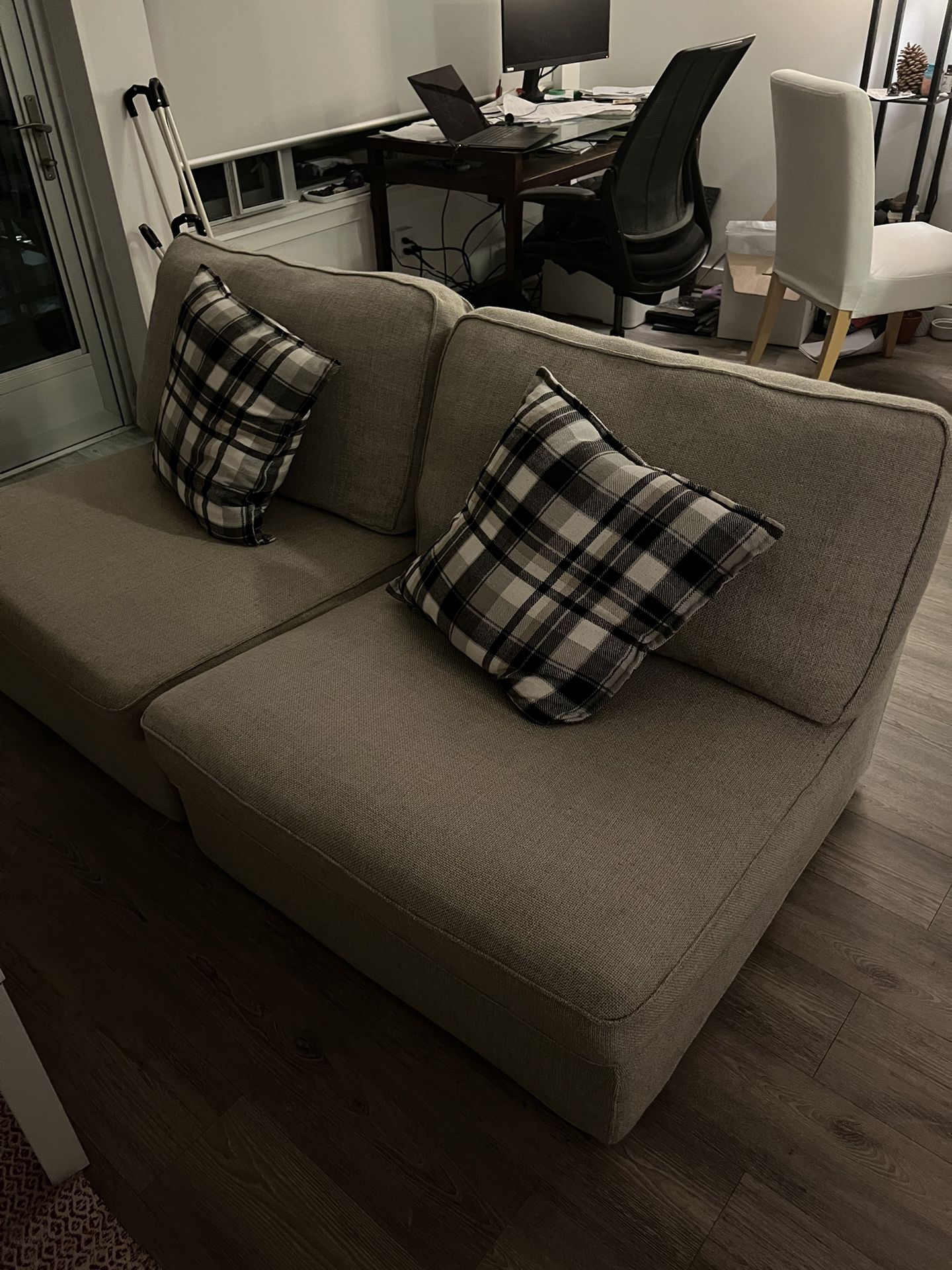Ikea Kivik 2 Single Seater Sofas