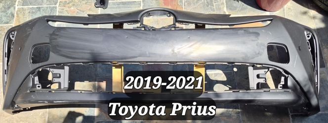 2019-2021 Toyota Prius front bumper primed Blk aftermarket OEM fitment