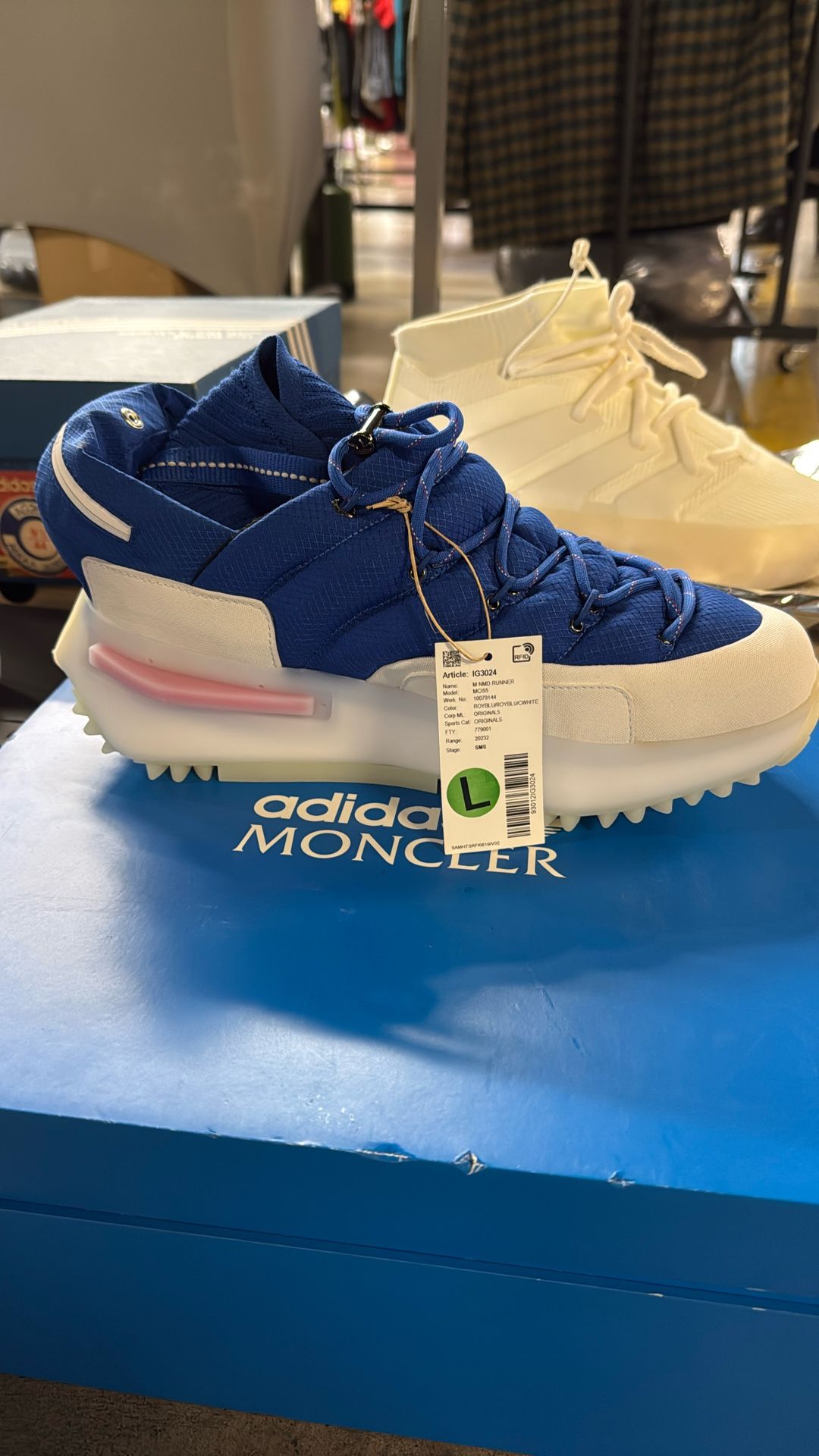 Moncler × NMD_S1 GORE-TEX 'The Art of Exploration - Royal Blue