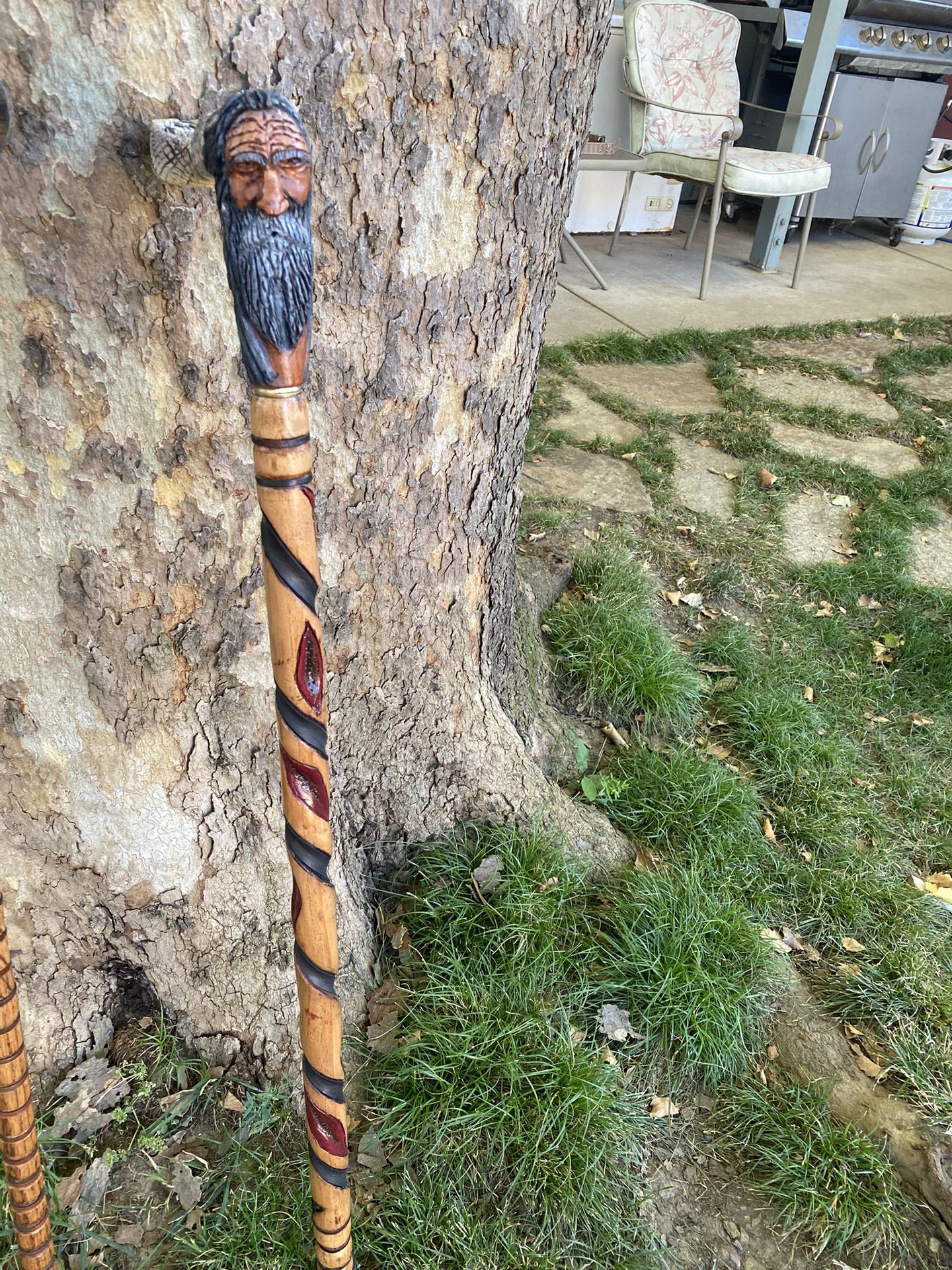 Hand Made Canes From Local Carver. No Machines All Hand Crafted 