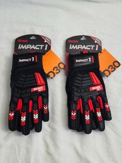 Brand new Boss Impact 1 work gloves