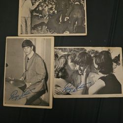 3 - 1960s Beatles Cards