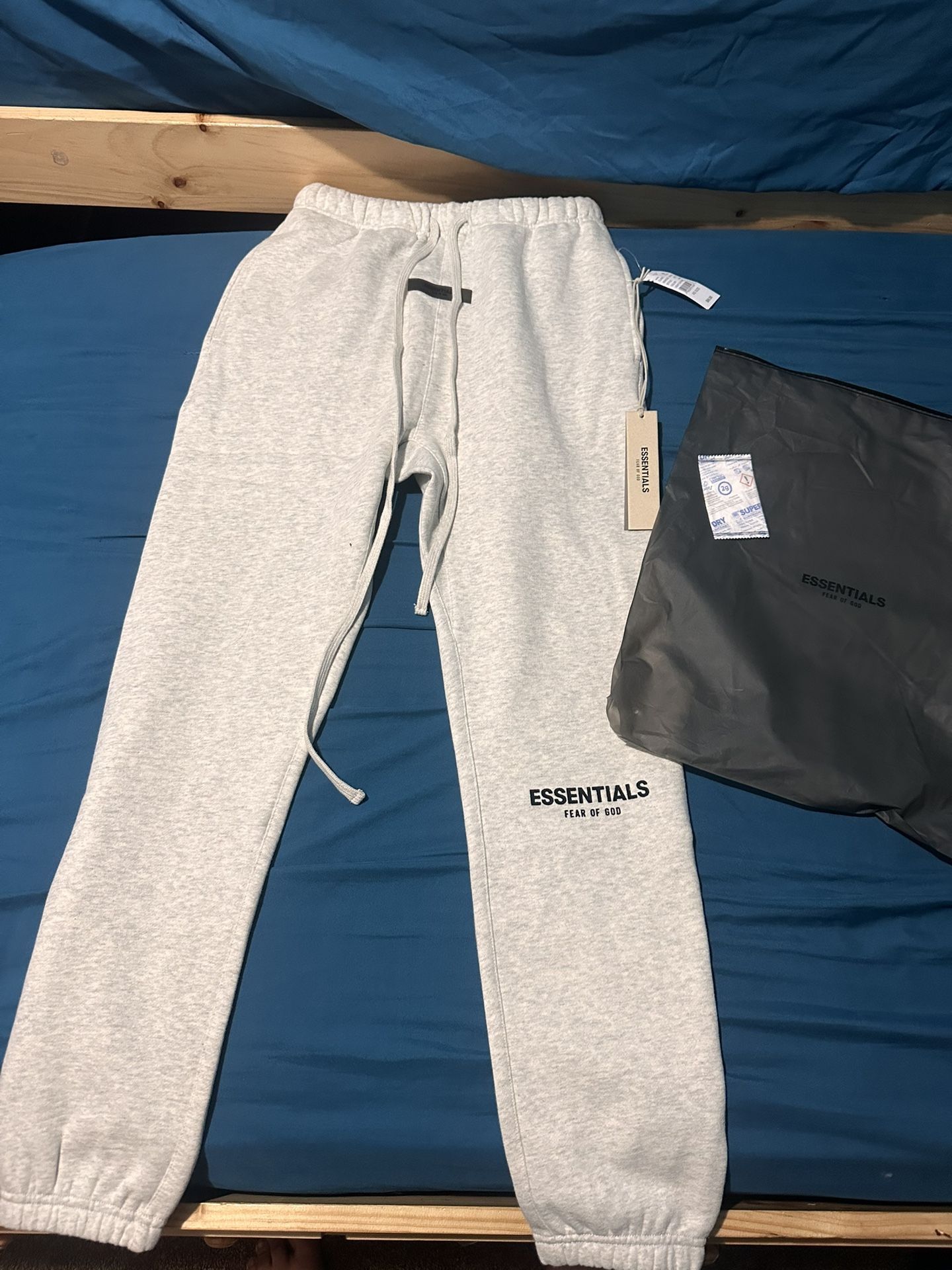 size Xs Light Oatmeal Essentials Sweats